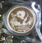 China Panda 1/2 Unze Silber 1996