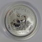 AUSTRALIEN LUNAR I ZIEGE 1/2 Oz SILBER 2003