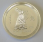 AUSTRALIEN LUNAR I HASE 10 OZ SILBER 1999 Einzellstck. o. Kapsel