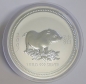 AUSTRALIEN LUNAR I SCHWEIN 1 Kg SILBER 2007