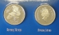 Canada on the Wing 50 Cent Two Coin Set 1995, Gray Jay und White-Tailed Ptarmigan