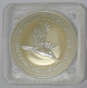 Australien Kookaburra 2 Unzen Silber 1996