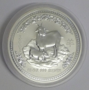 AUSTRALIEN LUNAR I  ZIEGE 10 Oz SILBER 2003