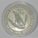 Australien Kookaburra 1 Unze Silber 1992