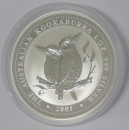 Australien Kookaburra 1 Unze Silber 2001