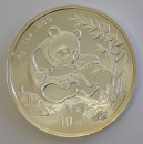 China Panda 1 Unze Silber 1994 kleine Jahreszahl