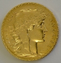 20 Francs Gold Frankreich Napoleon - III Marianne 5,81 gr. Feingewicht