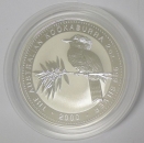 Australien Kookaburra 2 Unzen Silber 2000