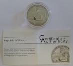 5 Dollars Silber Republic of Palau 2010 Sapphire